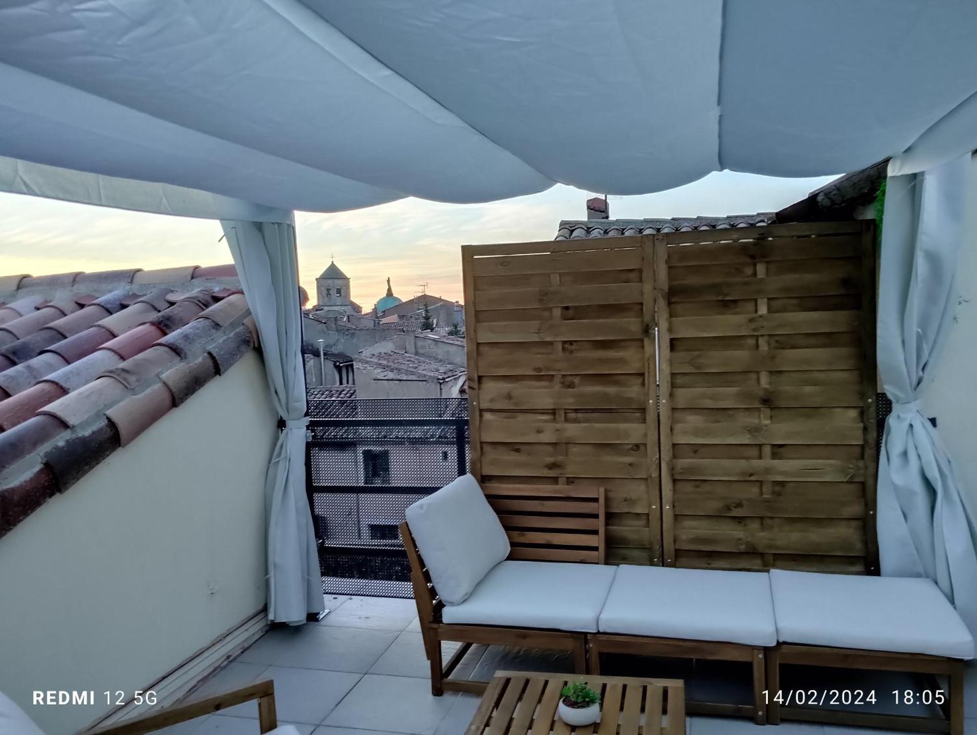 Un Nid Sur Les Toits Avec Terrasse