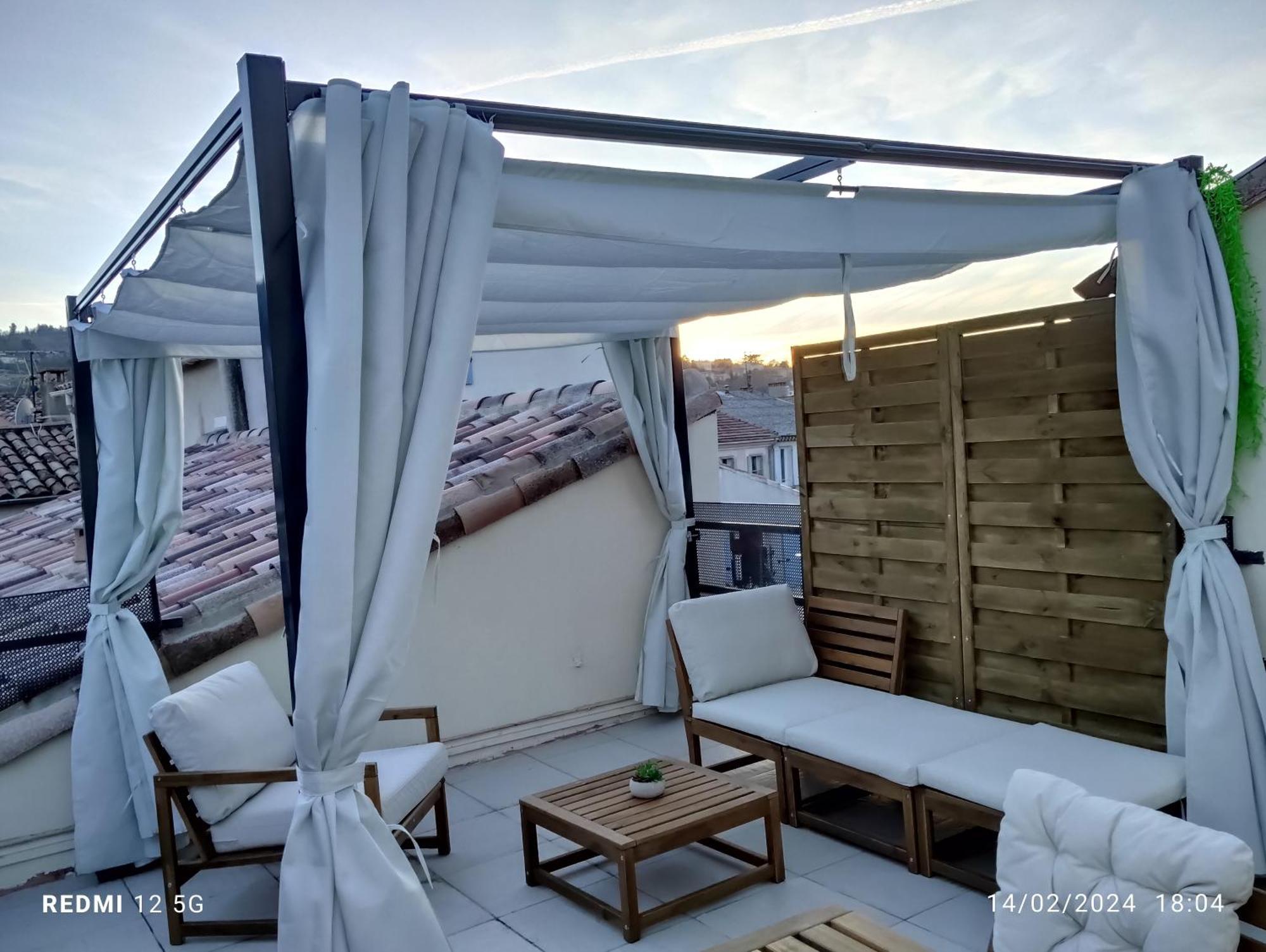Un Nid Sur Les Toits Avec Terrasse * Apt